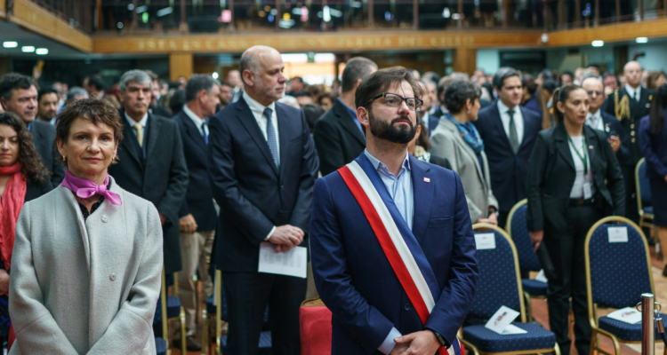 Pdte. Boric participó en Te Deum evangélico obispo hizo llamado a la paz y reconciliación de Chile