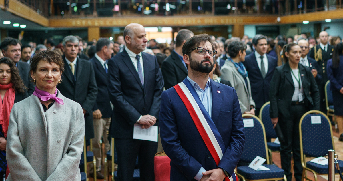 Pdte. Boric participó en Te Deum evangélico obispo hizo llamado a la paz y reconciliación de Chile