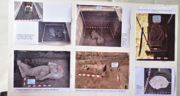 Encuentran piezas arqueológicas en trazado de la futura Línea 7 del Metro de Santiago