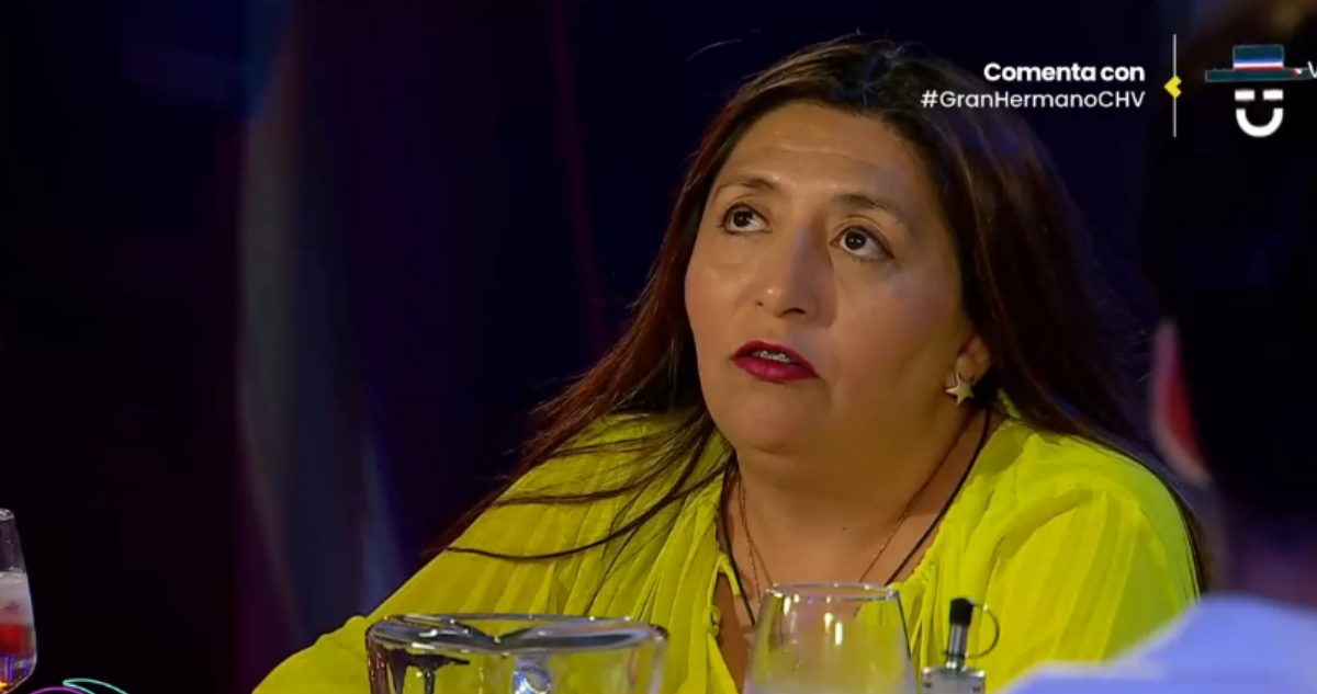 Pincoya (Jennifer Galvarini) en cena top 5 de Gran Hermano