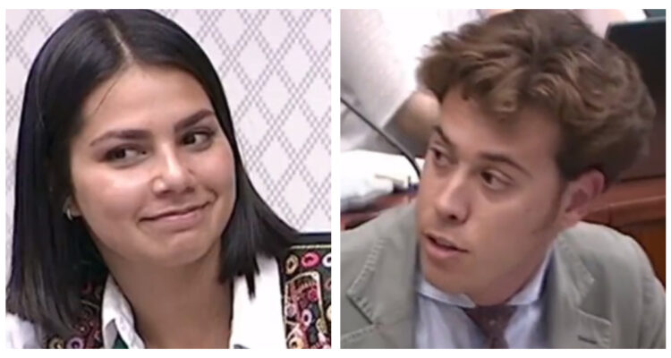 refugiada afgana y diputado VOX