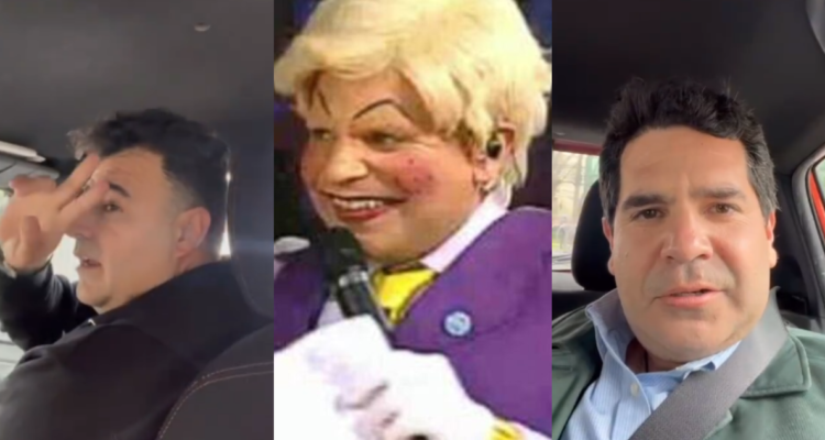 Capturas de video de Kurt Carrera y Pablo Zamora donde tientan regreso de popín y duo de humor