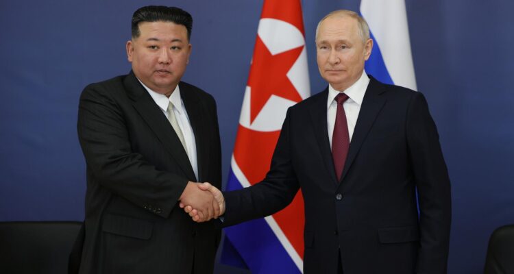 Kim Jong-un y Vladimir Putin