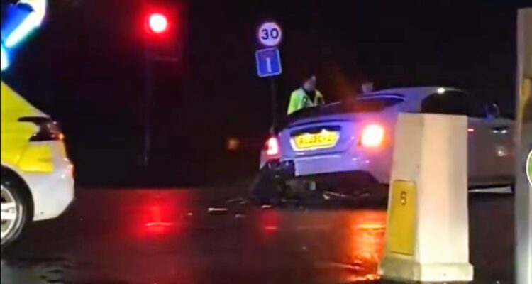 Rashford sufre accidente automovilístico: destrozó su carísimo Rolls Royce