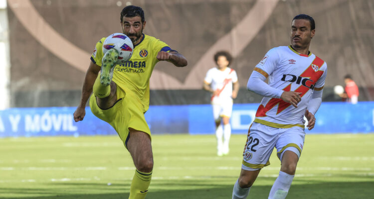 Villarreal igualó en su visita a Rayo Vallecano por La Liga.