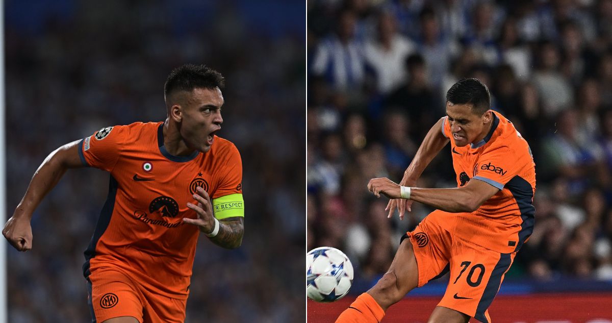 Inter visitó a la Real Sociedad en el debut de fase grupal de Champions League