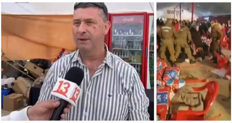 El dueño de la fonda en Curicó donde se registró la riña.