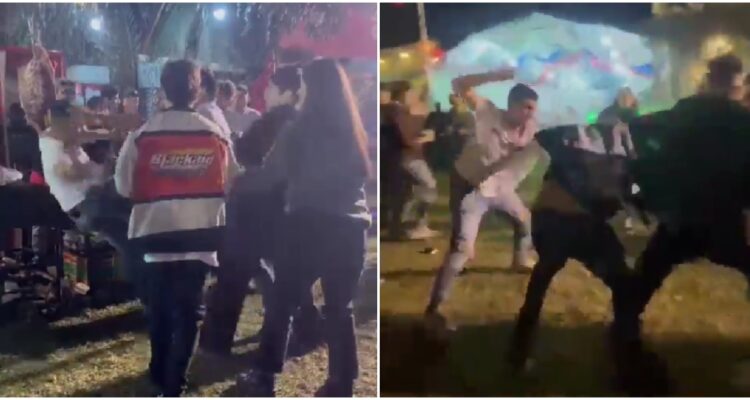 Riña en ramadas de Viña del Mar