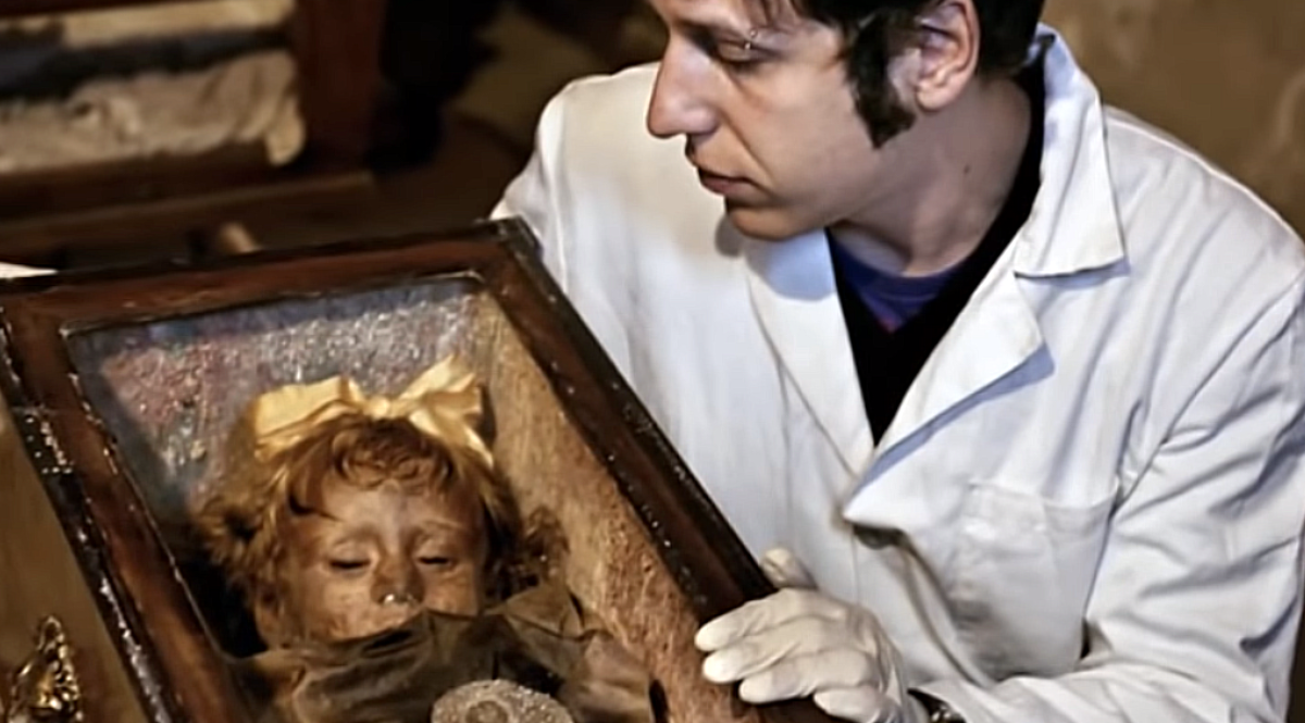 Un embalsamamiento perfecto el del cuerpo de Rosalía Lombardo, la momia niña más bella del mundo