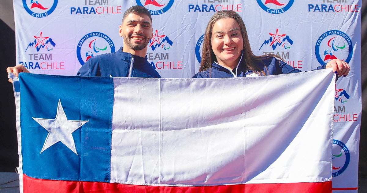 Ya están los abanderados chilenos para los Parapanamericano de Santiago 2023.