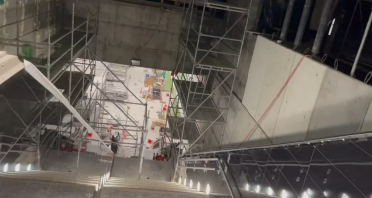 Delincuentes saquean futura estación Hospital El Pino del Metro en San Bernardo