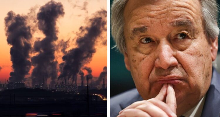 Colapso climático ya comenzó según Antonio Guterres jefe de la ONU, tras trimestre más caluroso jamás registrado en la historia del Planeta Tierra.