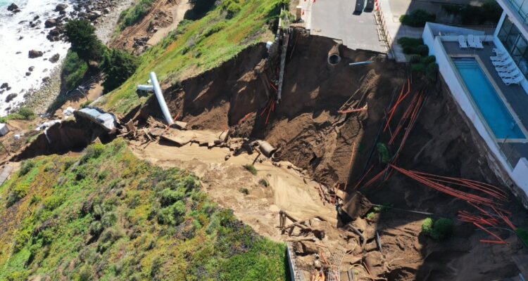 Segundo socavón en Reñaca