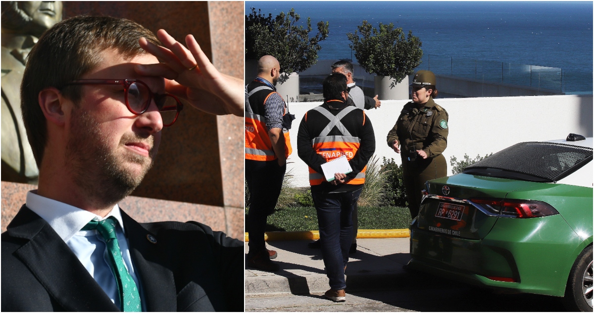 Sánchez exige al MOP contratar guardias para garantizar seguridad de edificios afectados por socavones