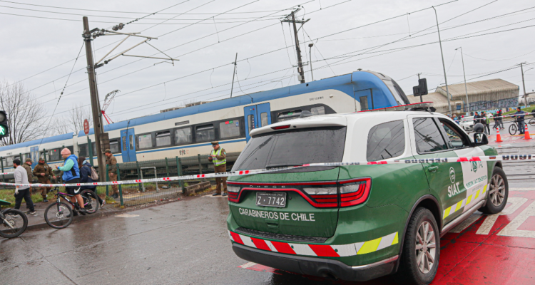servicio Biotren colisión