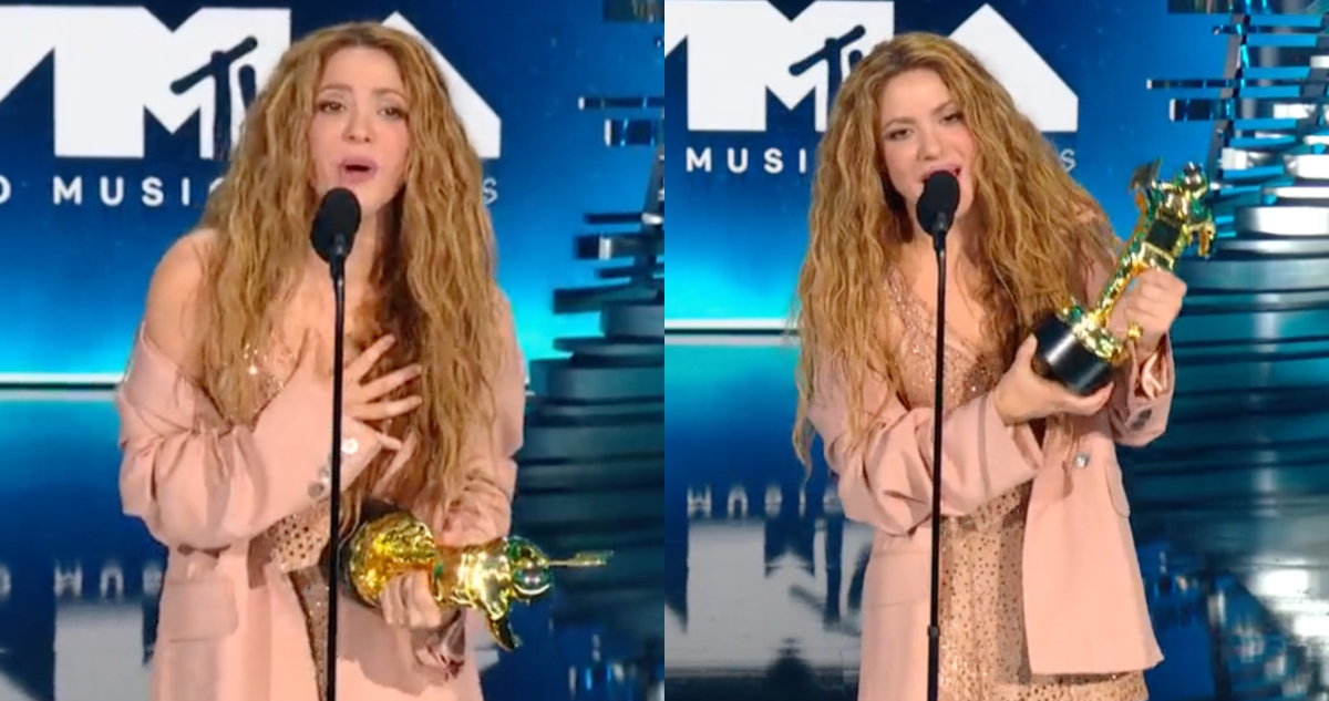 Shakira es la primera artista sudamericana en recibir el premio “Michael Jackson Video Vanguad”