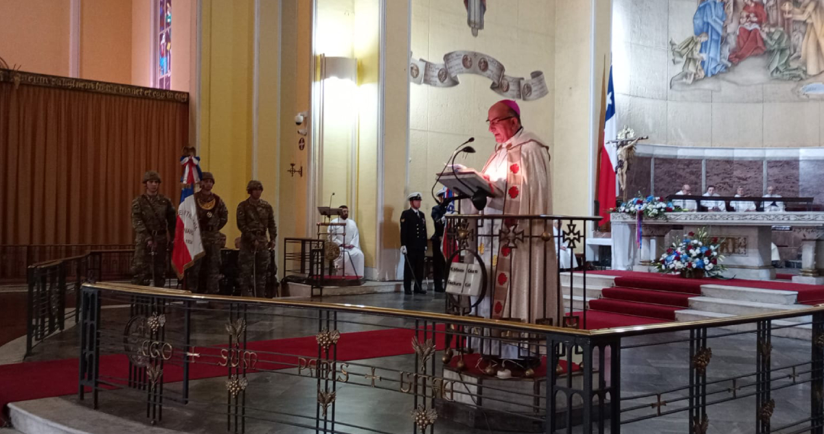 Crisis en industria Huachipato marca ceremonia Te deum de Fiestas Patrias en Concepción