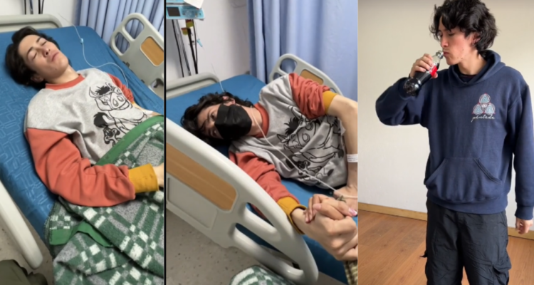 Tiktoker y el exceso de Coca Cola