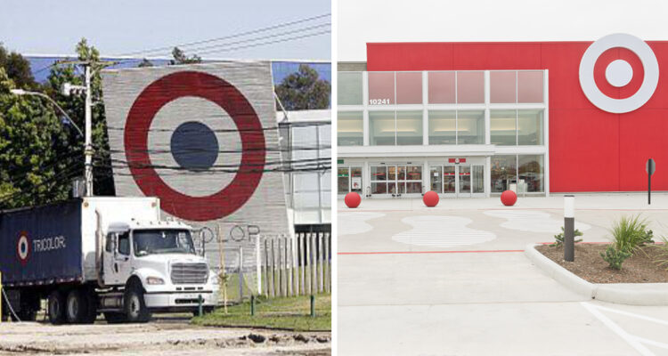 Logo de Pinturas Tricolor y Target