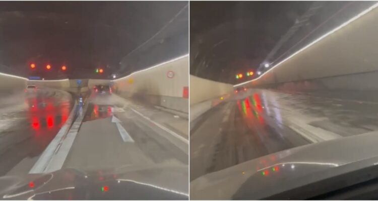 Cierran una de las salidas de Vespucio Oriente ante filtración de agua