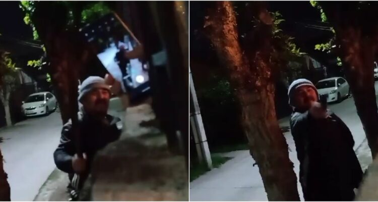 VIDEO: víctimas graban ataque de carabinero (r) en Quilicura que dejó a mujer en riesgo vital