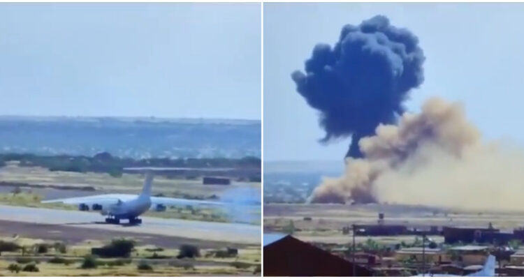 Video | El momento en que avión vinculado al Grupo Wagner se estrella en aeropuerto de Mali