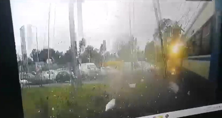 Video muestra cómo chofer de microbús cruza barrera y provoca tragedia que cobró la vida de 7 personas