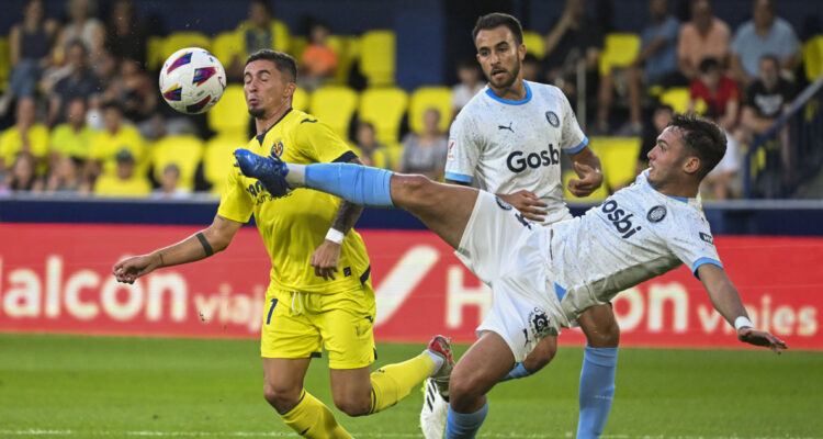 Villarreal cayó ante Girona, el flamante líder de La Liga.