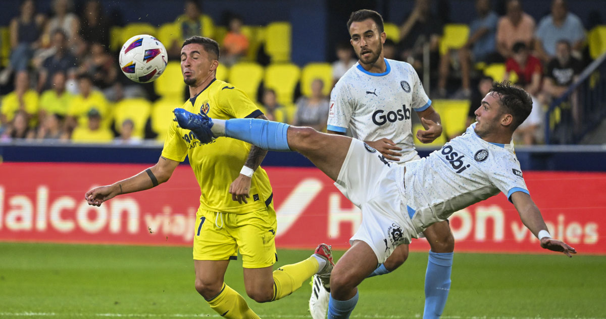 Villarreal cayó ante Girona, el flamante líder de La Liga.