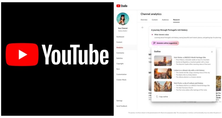 YouTube entra al mundo de las IA con nuevas herramientas gratuitas de edición