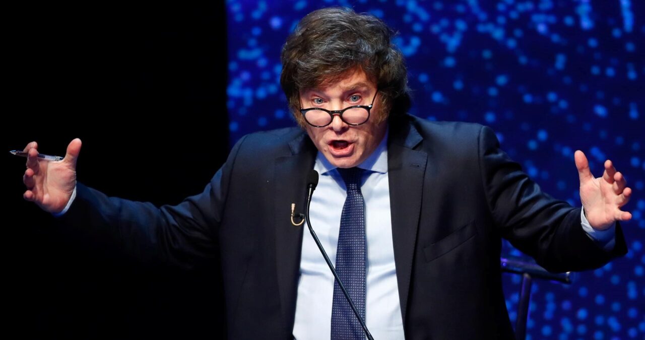 Javier Milei, candidato presidencial argentina