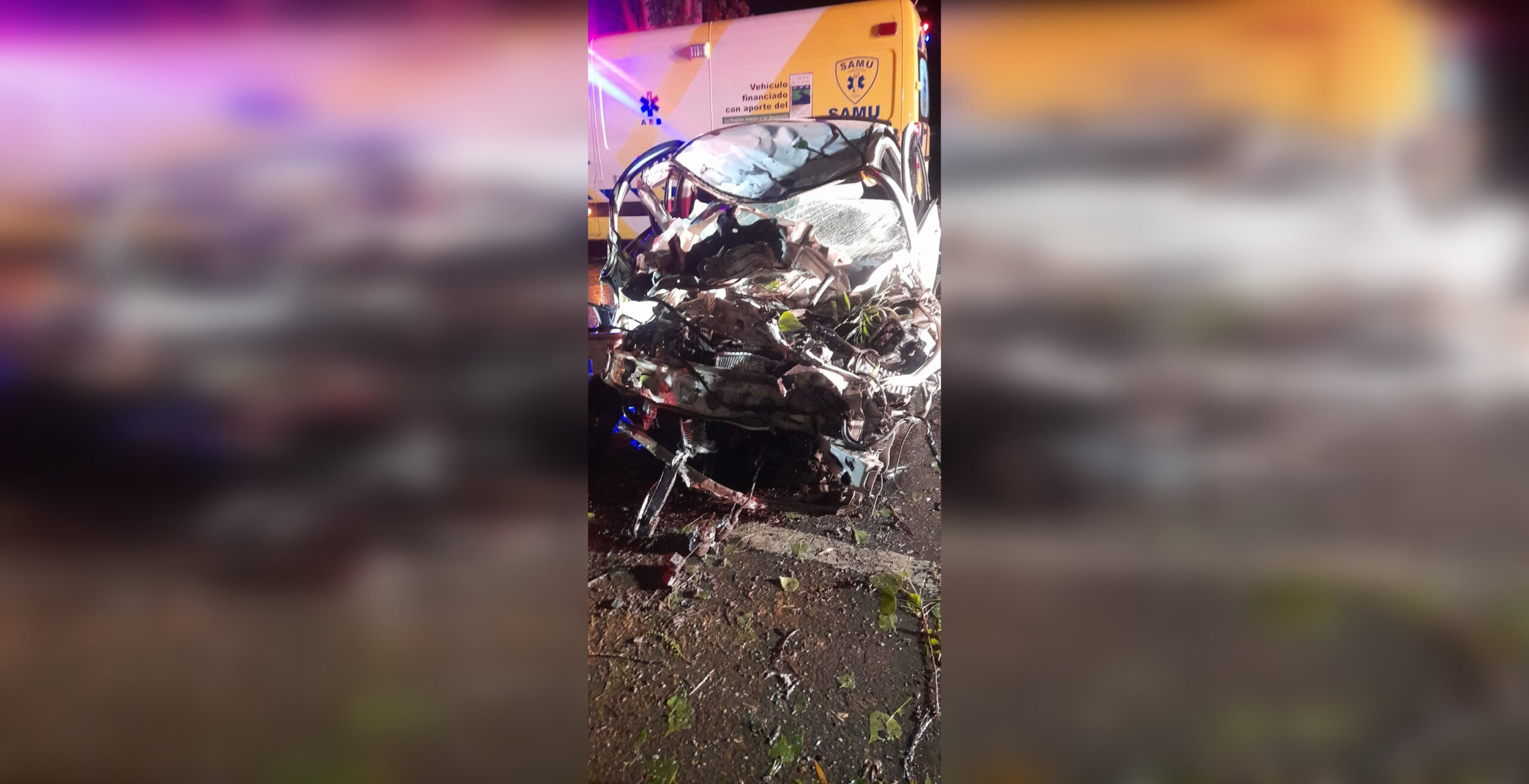 Accidente fatal en Santa Juana