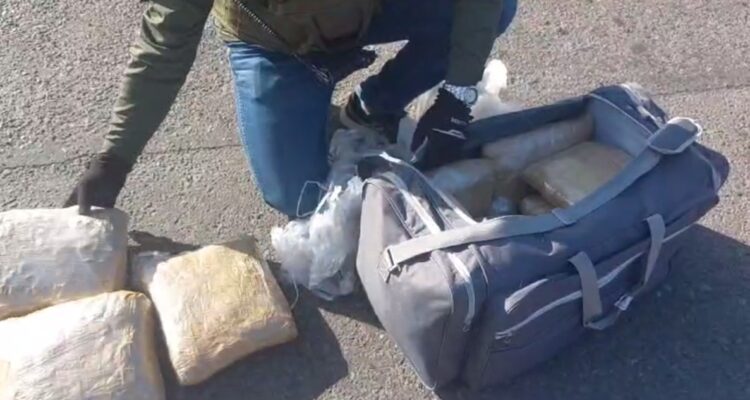 Adolescente detenida por transportar droga en bus