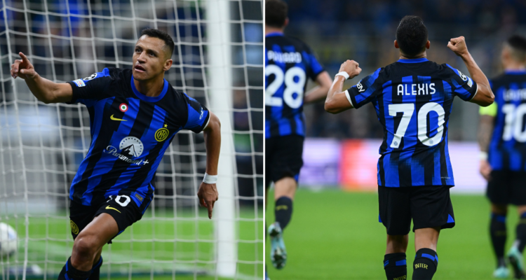 Alexis Sánchez es elogiado en Italia por su trabajo y participación en Champions League.