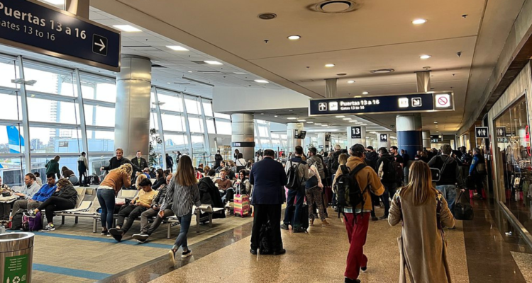 Imagen de archivo del aeropuerto Jorge Newbery