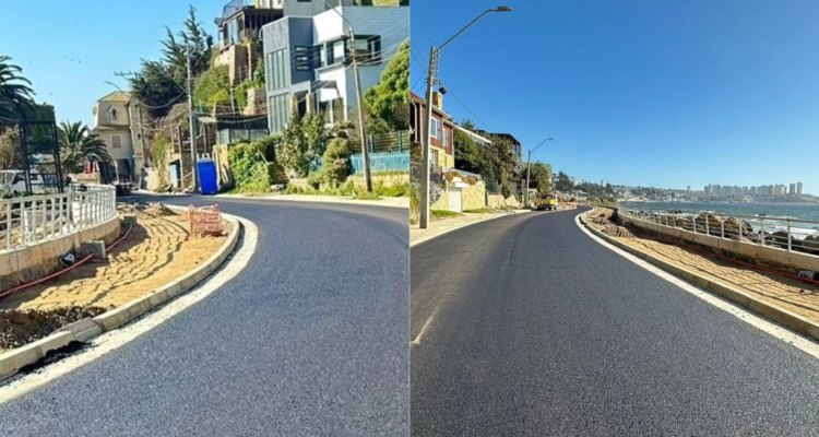 Tras 2 años: mejoramiento del borde costero de Concón presenta 95% de avance y terminaría en diciembre