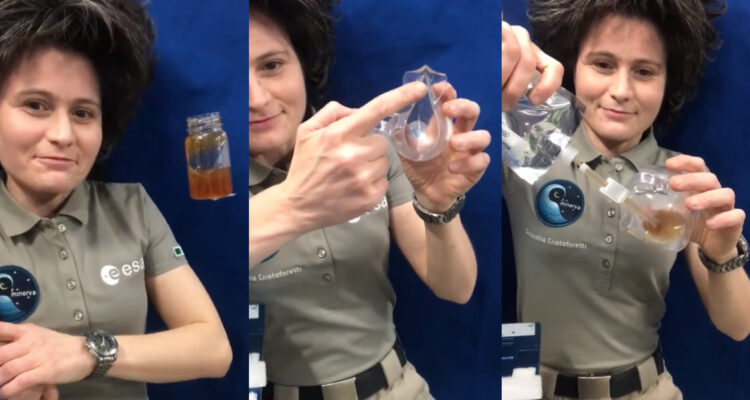 ¿Cómo toman café los astronautas en el espacio mientras experimentan la microgravedad?