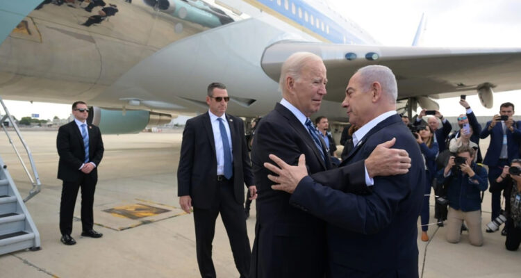 Biden llega a Israel y culpa a Hamas por ataque a hospital en Gaza: “fue obra del otro equipo”