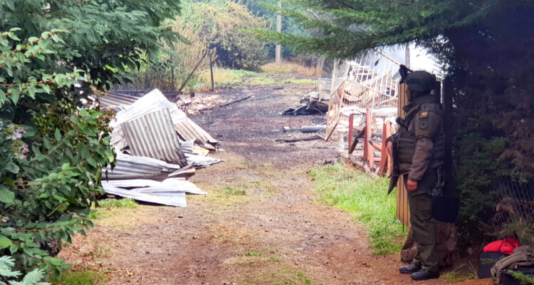 ataque incendiario lumaco