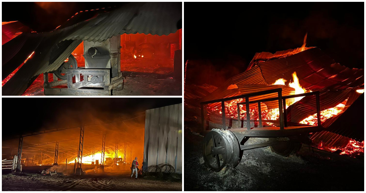 Destruyen galpón, maquinaria agrícola y una vivienda en nuevo ataque incendiario en La Araucanía