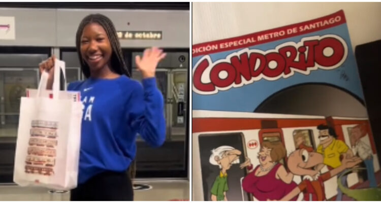 atleta estadounidense Metro regalo Condorito