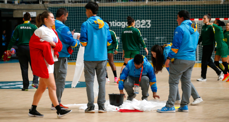 Santiago 2023 responde las críticas de las goteras del Balonmano y además, culpan a la Municipalidad de Viña del Mar.