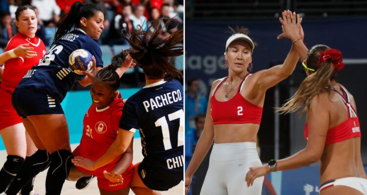 Balonmano y voleibol playa en Santiago 2023