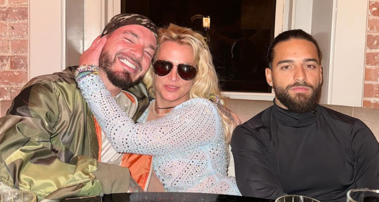 Britney Spears sorprende en redes tras compartir fotos con Maluma y JBalvin: No los habría reconocido