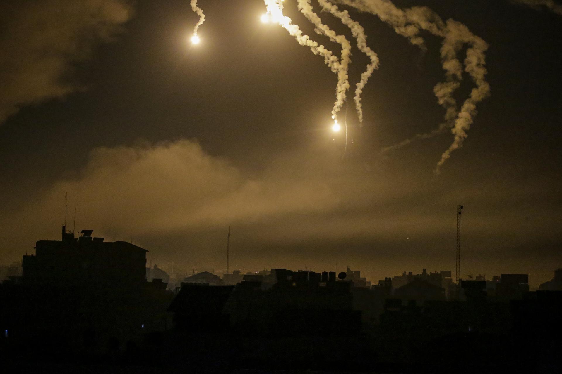 Ataque israelí en el norte de Gaza