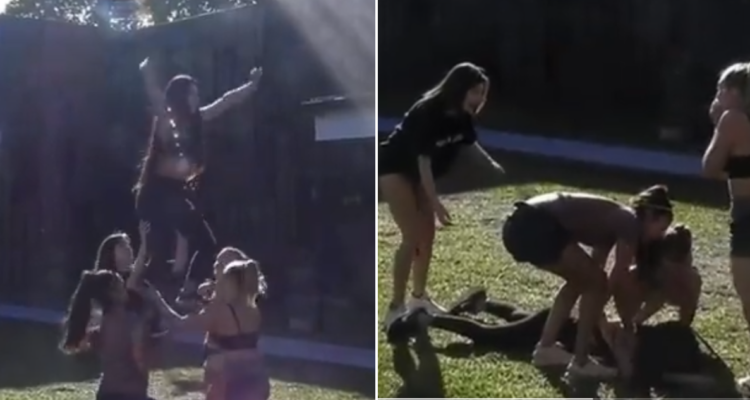 Caída de Scarlette en GH