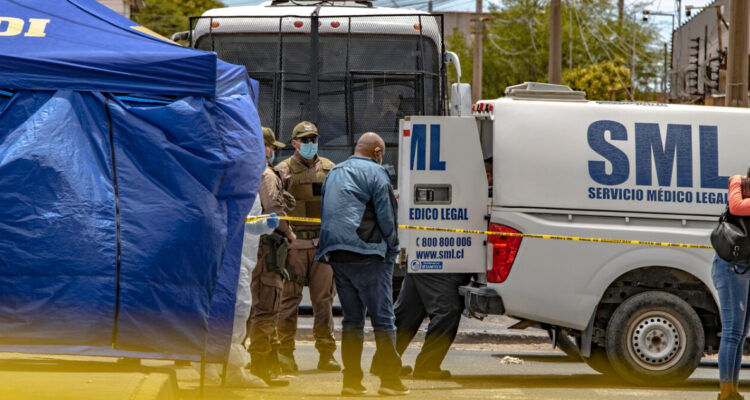 Hombre terminó calcinado en plena calle en sector de la Feria Pinto de Temuco