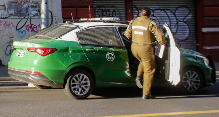 Carabinero baleado en Quinta Normal