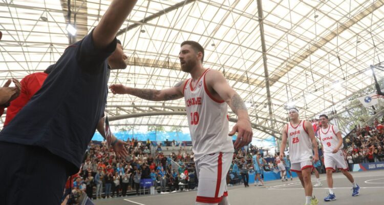 Carlos Lauler, figura de Chile en el básquetbol 3×3 de los Juegos Panamericanos de Santiago 2023