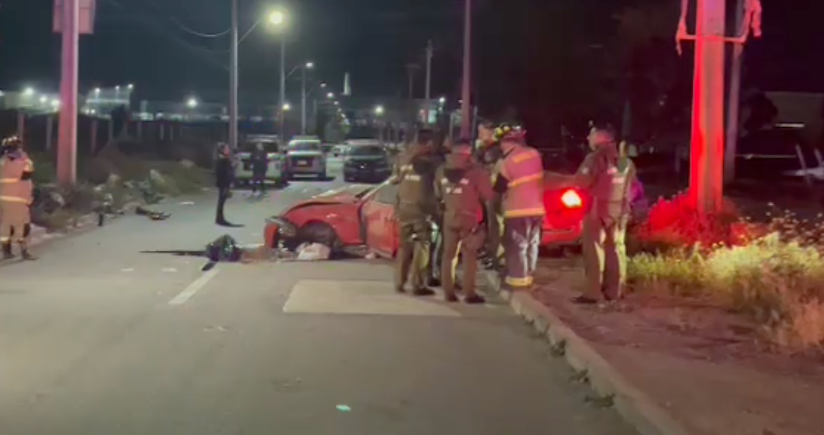 Un muerto deja accidente de tránsito en medio de carreras clandestinas en Quilicura